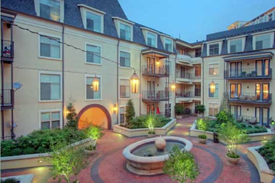 Trainon Courtyard